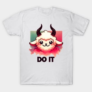 Funny Evil Lamb Quote Do It T-Shirt